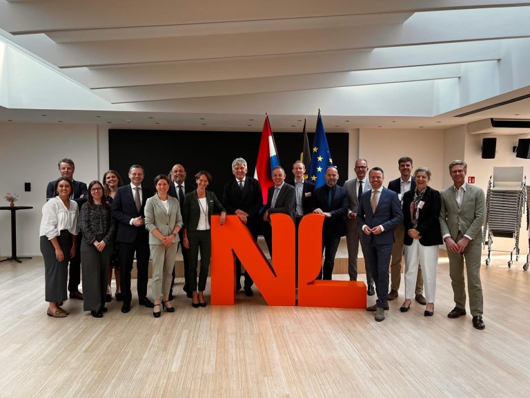 groepsfoto bezoek aan brussel