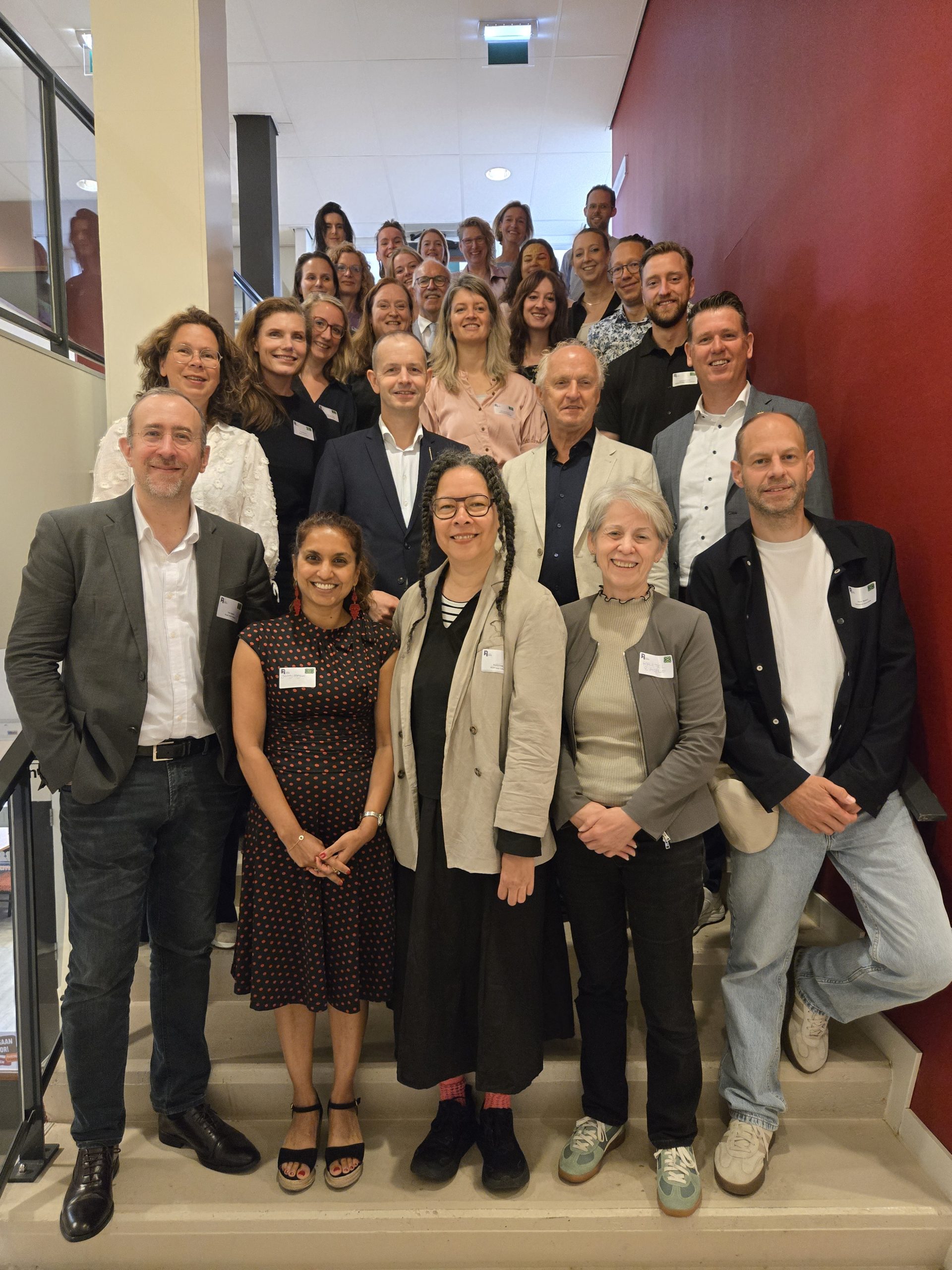 groepsfoto werkbezoek raad voor cultuur